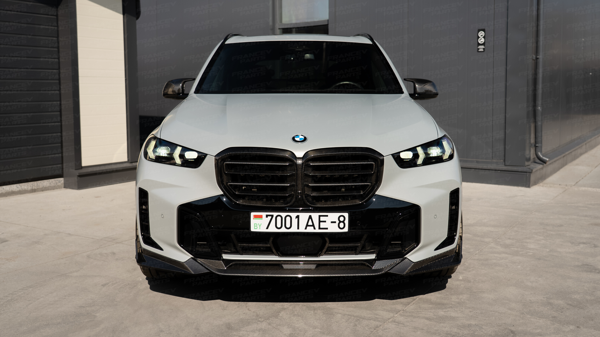 Карбоновый сплиттер BMW X5 G05 LCI