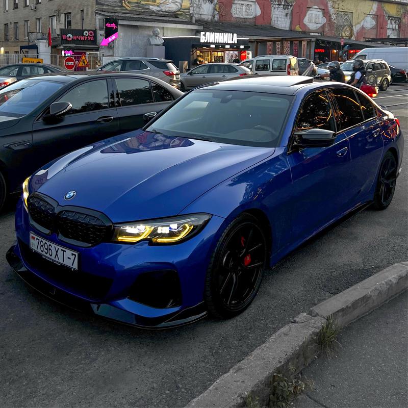 Передний сплиттер в стиле AC Schnitzer (BMW G20/G21)
