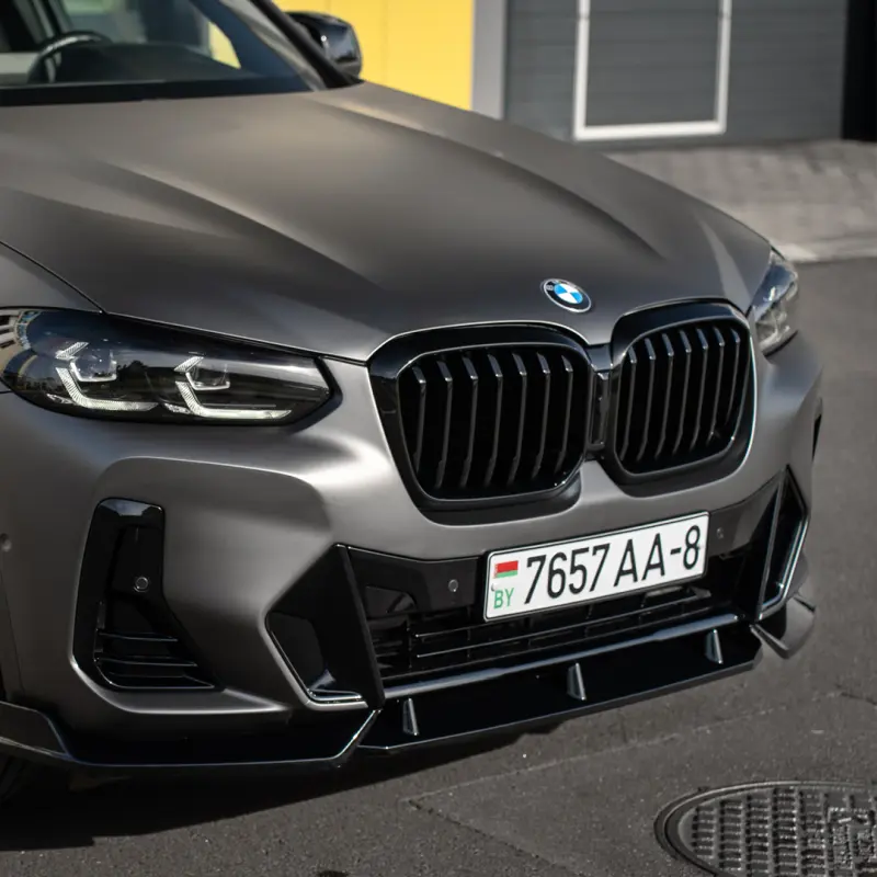 Черная решетка радиатора для BMW X3 G01 X4 G02 Рестайлинг