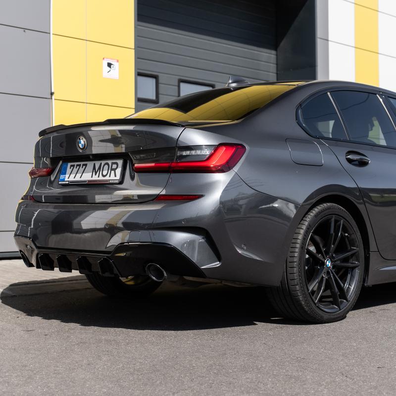 Задний диффузор 1+1 BMW G20 G21