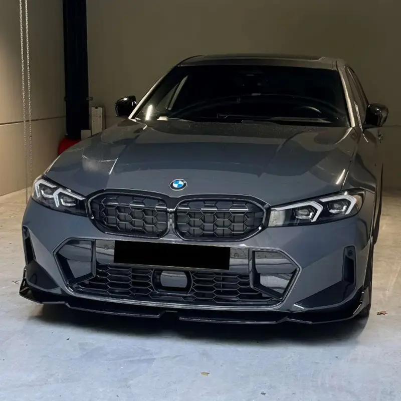 Губа переднего бампера M Performance стиль для BMW G20 LCI (2023+)