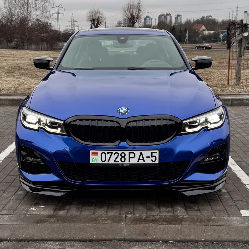 Передний сплиттер стиль M Performance 1:1 BMW G20 G21