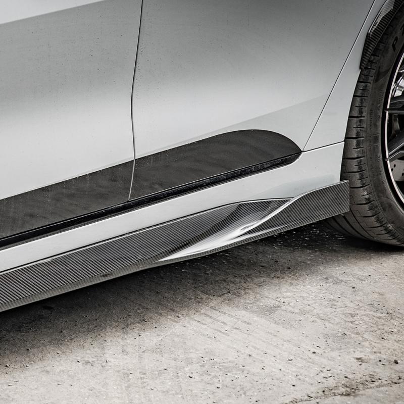 Боковые юбки сухой карбон SOOQOO BMW G26