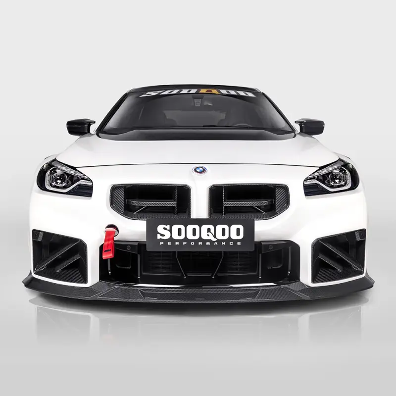 Передняя губа (тип C) сухой карбон SOOQOO BMW M2 G87