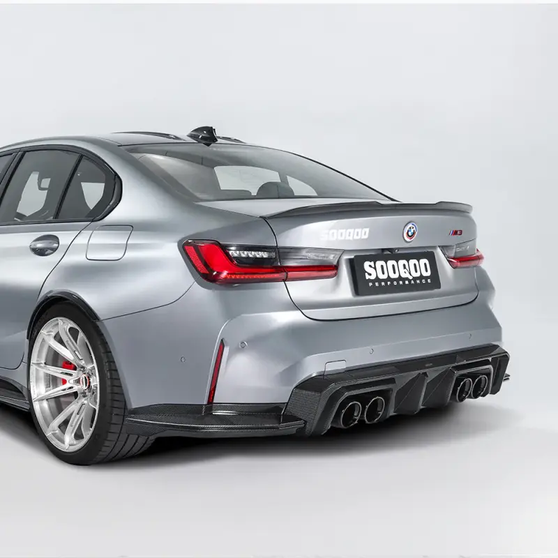Задний диффузор SOOQOO V2 для BMW M3 G80 M4 G82
