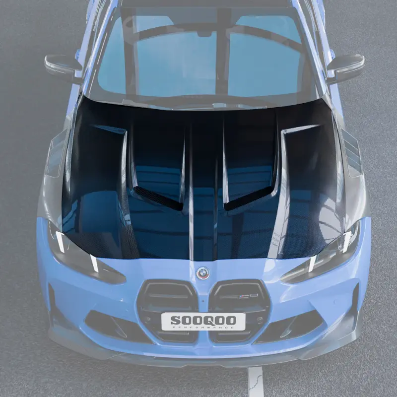 Карбоновый капот SOOQOO для BMW M3 G80 G81 M4 G82