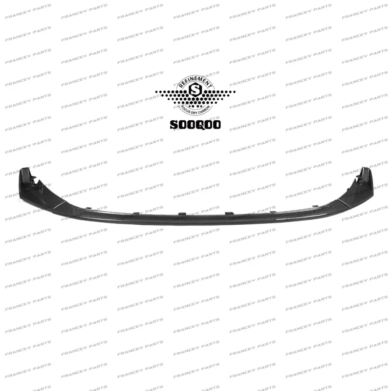 Передняя губа CSL стиль BMW M3 G80 M4 G82 (Сухой карбон)