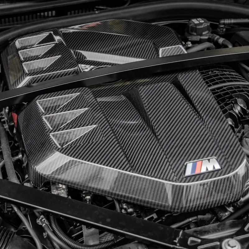 Карбоновая крышка двигателя BMW M3 G80 M4 G82 (Сухой карбон)