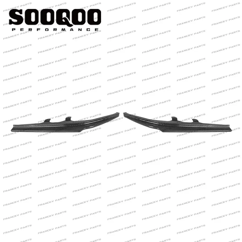 Задние элероны SOOQOO сухой карбон для BMW G42
