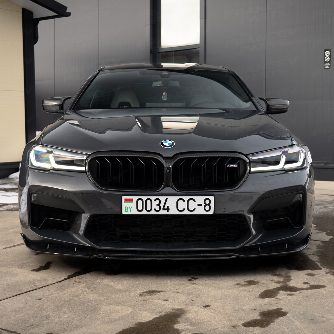 Карбоновая решетка радиатора (ноздри) BMW M5 F90 LCI